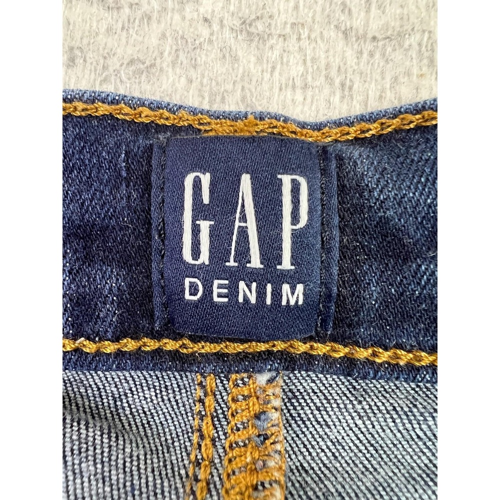 Gap True Skinny Jeans Womens 8/29 Blue Dark Rinse Mid Rise Stretch Denim Wash - Picture 5 of 14